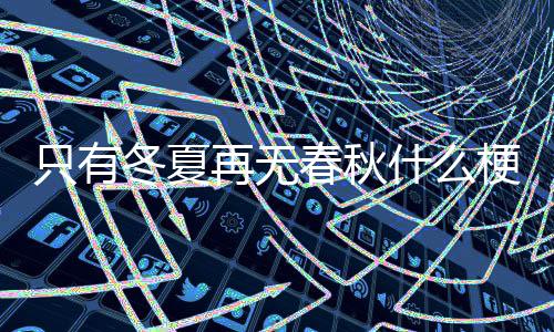 梗只有再无冬夏春秋什么