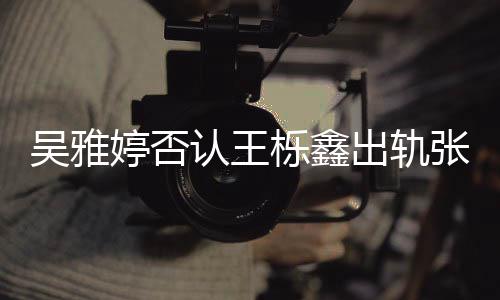 爆料吴雅认王宁轨没张佳栎鑫婷否没出没实出轨锤