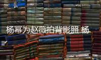 杨幂为赵薇拍背影照 杨幂赵薇合作的新戏叫什么