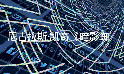 报 尼古蜘蛛拉斯电影黑色剧集经典侠新海奇暗影风格·凯