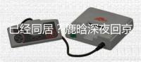 已经同居？鹿晗深夜回京下高铁直奔关晓彤家